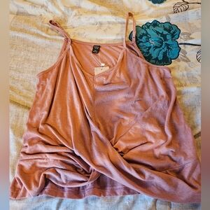 Spaghetti strap tank top